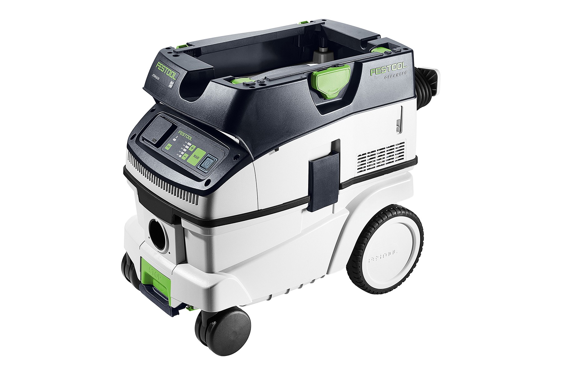 جارو برقی صنعتی فستول آلمان مدل Festool CLEANTEC CTM 26 E I | مکنده ایمن با فیلتر کلاس M و ظرفیت 26 لیتر | مناسب گرد و غبار خطرناک